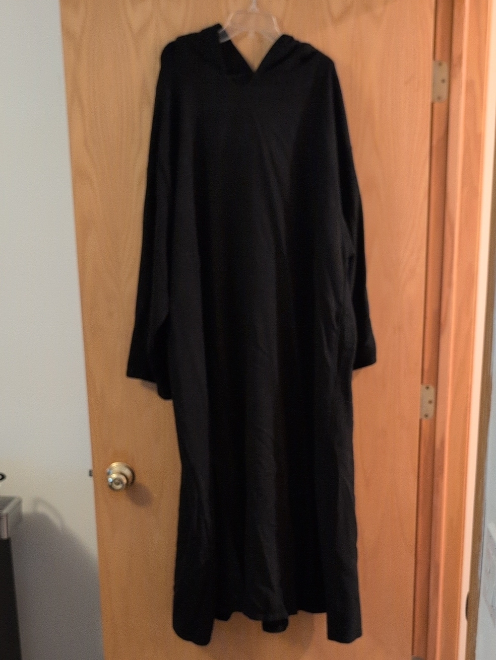 Fashion Brand Company Death Cloak Thick Black Linen 1